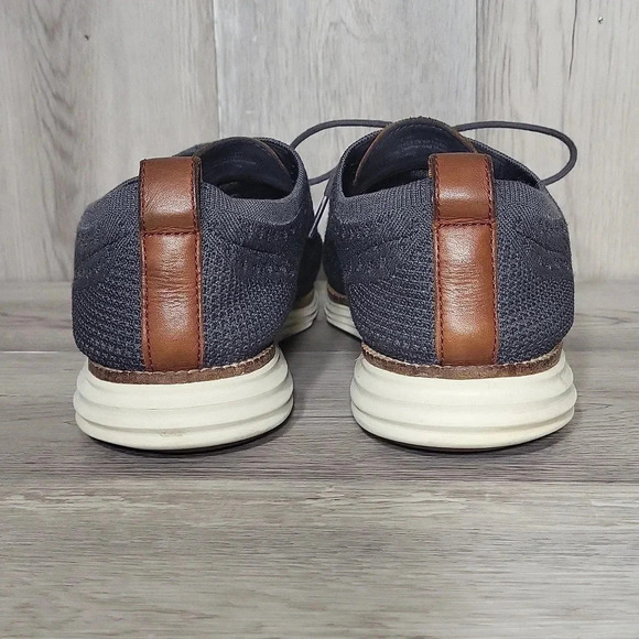 Cole Haan Original Grand Grey‎ Fabric Leather Lace Up Oxford Shoes Mens 9.5 main image 14